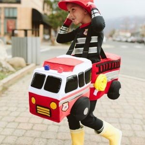 Hanna Andersson Wearable Firetruck Costume